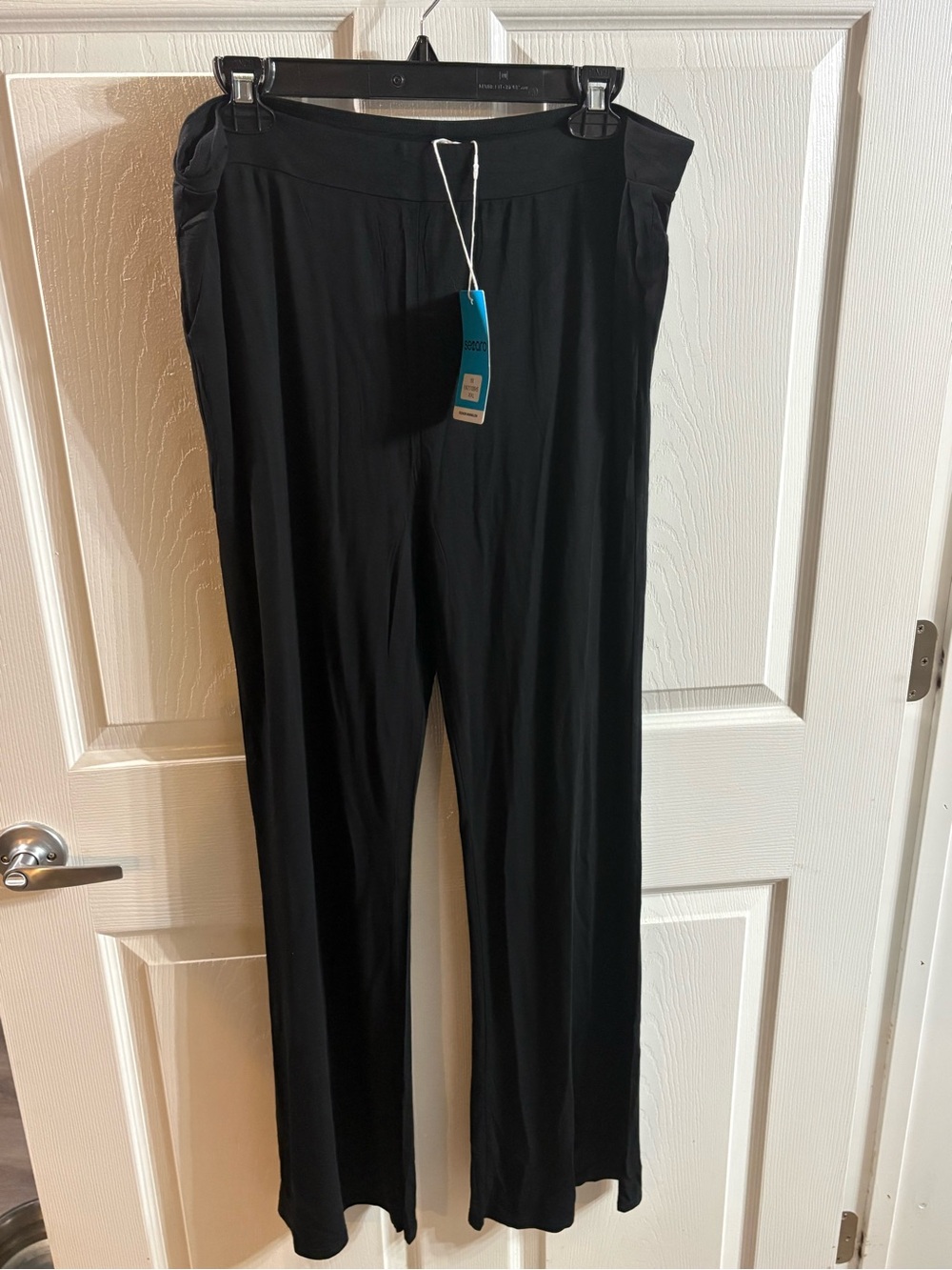 Black Wide-Leg Women's leggings